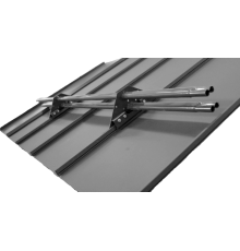 Снегозадержатель трубчатый плоскоовальная труба для фальца ПРЕСТИЖ (3м)