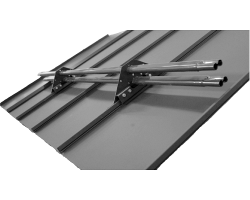 Снегозадержатель трубчатый плоскоовальная труба для фальца ПРЕСТИЖ (3м)