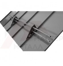 Снегозадержатель трубчатый для фальца Эконом (3м)