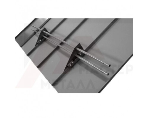 Снегозадержатель трубчатый для фальца Эконом (3м)