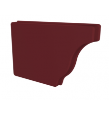 Заглушка желоба левая Grand Line Vortex Matt 127 мм