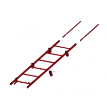 Лестница кровельная Grand Line на фальц с крепежом 1.92 м Optima