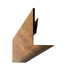 Планка аквилона малая 35х20х3000 ECOSTEEL