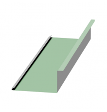 Планка примыкания нижняя 250х122х2000 NormanMP