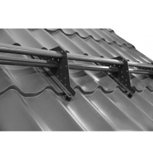 Снегозадержатель трубчатый плоскоовальная труба для металлочерепицы ПРЕСТИЖ (3м)