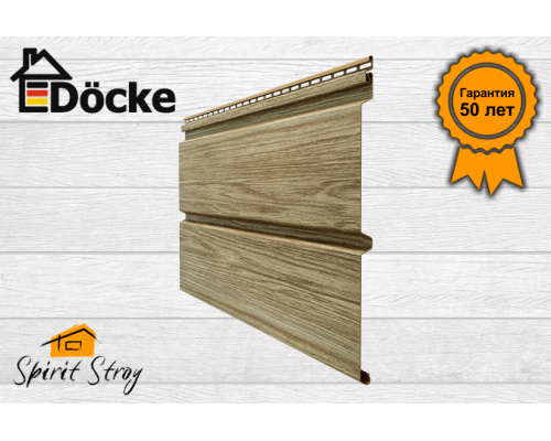 Сайдинг Брус D6S Döcke LUX (Кедр)