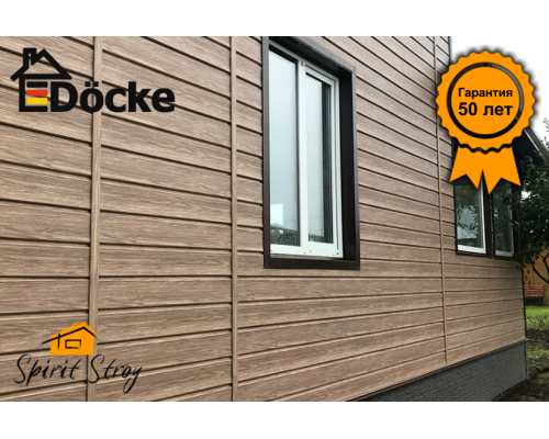 Сайдинг Брус D6S Döcke LUX (Кедр)