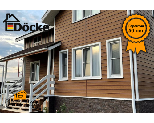 Сайдинг Брус D6S Döcke LUX (Миндаль)