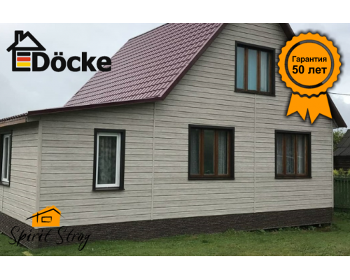 Сайдинг Брус D6S Döcke LUX (Орех)