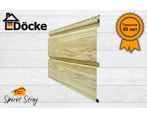 Сайдинг Брус D6S Döcke LUX (Рябина)