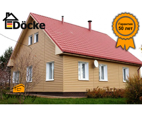 Сайдинг Блок-Хаус Döcke PREMIUM (Карамель)