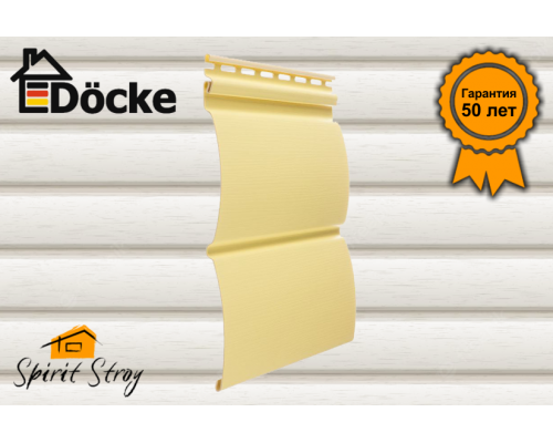Сайдинг Блок-Хаус Döcke PREMIUM (Лимон)