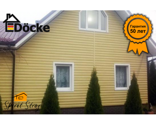 Сайдинг Блок-Хаус Döcke PREMIUM (Лимон)