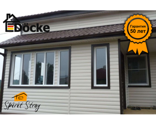 Сайдинг Блок-Хаус Döcke PREMIUM (Сливки)
