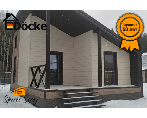 Сайдинг Docke PREMIUM Брус D6S (Сливки)