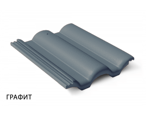 Цементно-песчаная черепица Braas Таунус