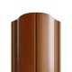 Штакетник металлический МП ELLIPSE 19х126, 0.45 мм глянец односторонний